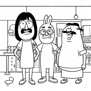 Pagina Da Colorare Bobs Burgers 74930-18126