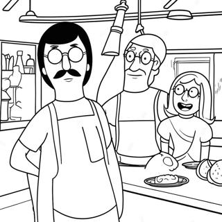 Pagina Da Colorare Bobs Burgers 74930-18128