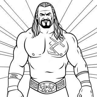 Pagina Da Colorare Wwe 75419-18506