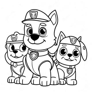 Pagina Da Colorare Paw Patrol Di Halloween 75729-18746