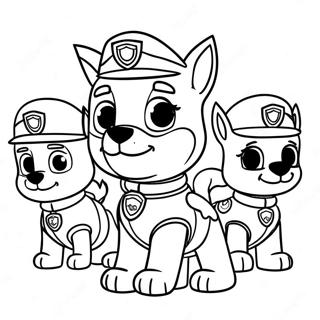 Pagina Da Colorare Paw Patrol Di Halloween 75729-18748