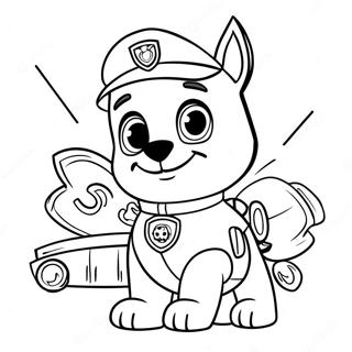 Pagina Da Colorare Paw Patrol Di Halloween Divertente 75732-18758