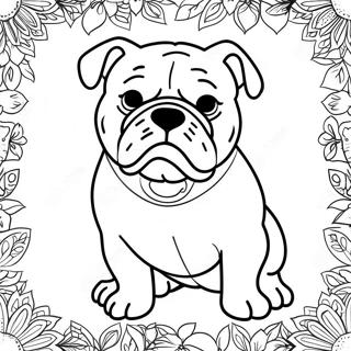 Pagina Da Colorare Del Bulldog 76090-19027