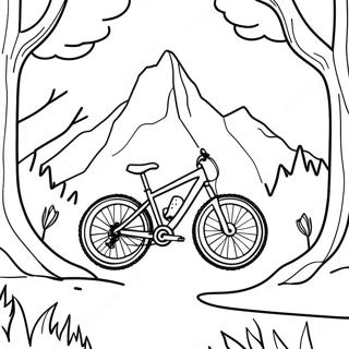 Pagina Da Colorare Dellavventura In Mountain Bike 76116-19050