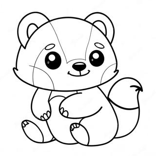 Pagina Da Colorare Del Carino Panda Di Turning Red 76167-19091