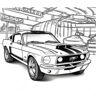 Mustang Gt Mustang Pagine Da Colorare