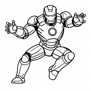Iron Man Pagine da Colorare