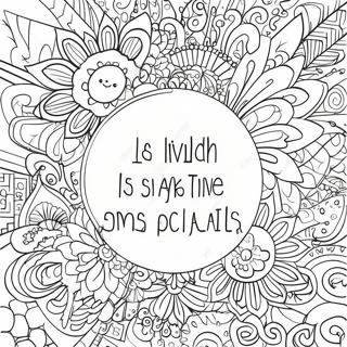 Pagina Da Colorare Di Frasi Creative 77424-20058