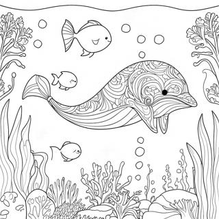 Pagina Da Colorare Di Balena Maestosa Sottacqua 77527 20137