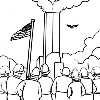 Pagina Da Colorare Dei Primi Soccorritori Dell11 Settembre 78148 20617