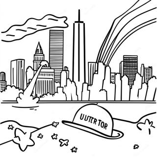 Pagina Da Colorare In Ricordo Dell11 Settembre 78149 20621