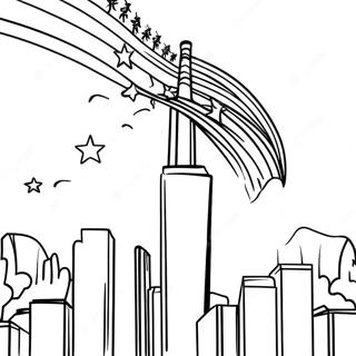 Pagina Da Colorare In Ricordo Dell11 Settembre 78149 20622
