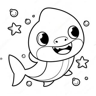 Pagina Da Colorare Di Baby Shark Felice Per Halloween 79205-21438