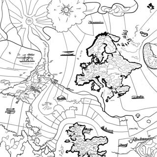 Pagina Da Colorare Della Mappa 79898-21954