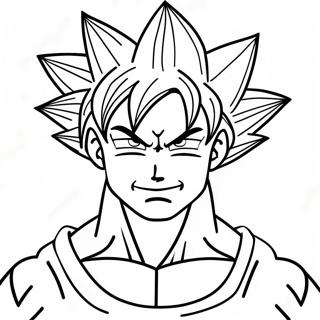 Goku Trasformazione Super Saiyan Da Colorare 8026-2664