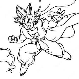 Goku Che Vola Con Nimbus Da Colorare 8027-2593