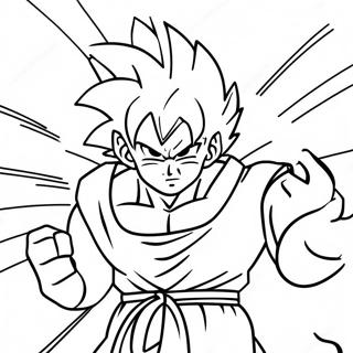Goku Pagine da Colorare