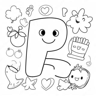 Pagina Da Colorare Dellalfabeto Colorato Della Scuola Materna 80849 22702