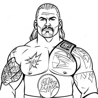 Disegno Da Colorare Wwe 81131-22914