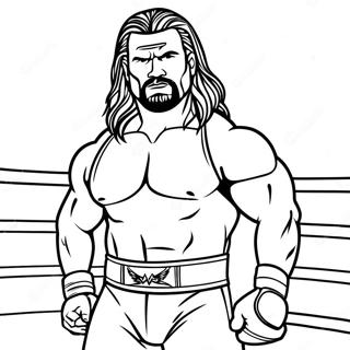 Disegno Da Colorare Wwe 81131-22916