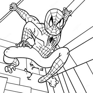 Pagina Da Colorare Di Spiderman 81312-23054