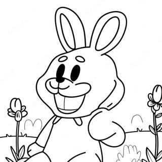 Spring Bonnie Pagine Da Colorare