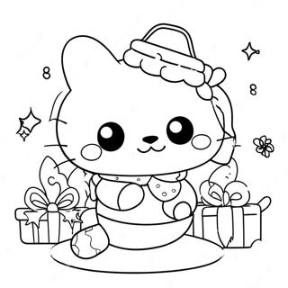 Natale Sanrio Pagine Da Colorare