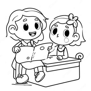 Pagina Da Colorare Divertente Della 3a Classe 82264 23828