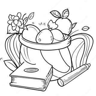 Pagina Da Colorare Creativa Della 3a Classe 82265 23829