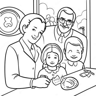 Pagina Da Colorare Della Famiglia Dubois 82293 23858