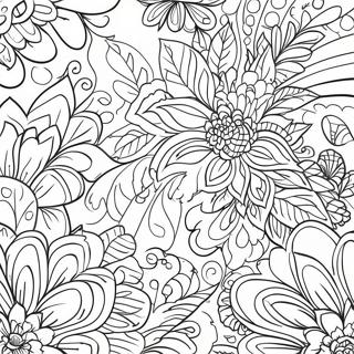 Pagina Da Colorare Di Motivi Di Velluto Morbido 82341-23888