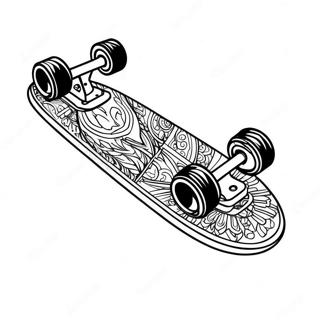 Pagina Da Colorare Dello Skateboard 82855-24284