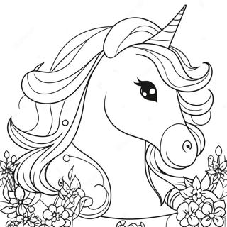 Pagina Da Colorare Della Principessa Unicorno 82881-24302