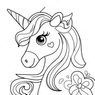 Pagina Da Colorare Della Principessa Unicorno 82881-24303