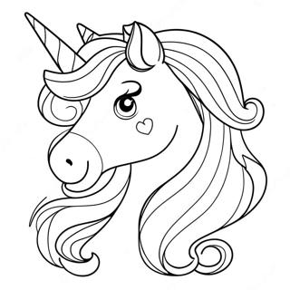 Pagina Da Colorare Della Principessa Unicorno 82881-24304