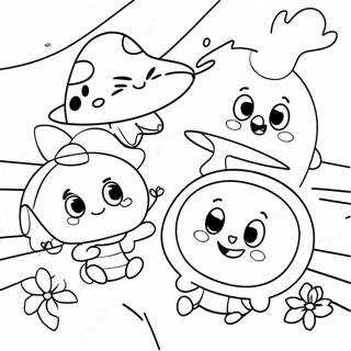 Amici Di Cocomelon Che Si Divertono Da Colorare 8292-666