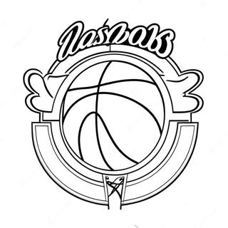 Pagina Da Colorare Del Logo Nba 83036-24424