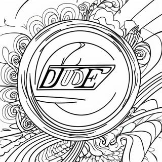 Pagina Da Colorare Del Logo Di Dude Perfect 83163-24524