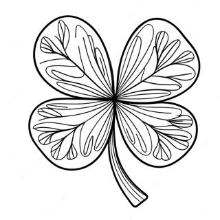 Pagina Da Colorare Del Quadrifoglio Fortunato 83881-25091