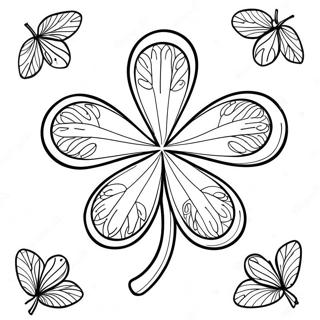 Pagina Da Colorare Del Quadrifoglio Fortunato 83881-25092