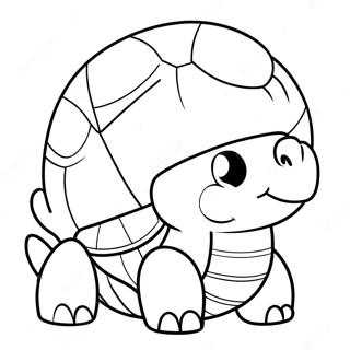 Pagina Da Colorare Del Carapace Koopa Carino 85442-26389