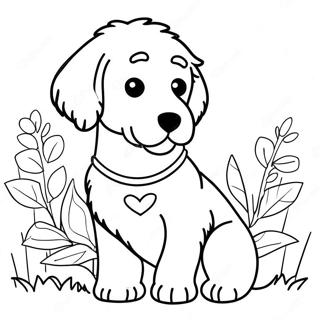 Pagina Da Colorare Di Goldendoodle 85517-26446