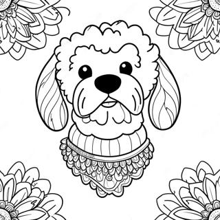 Pagina Da Colorare Di Goldendoodle 85517-26447