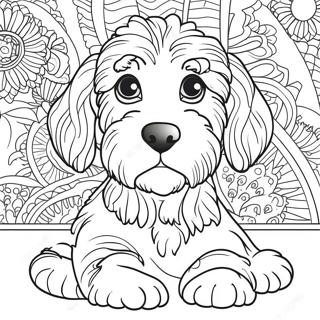 Pagina Da Colorare Di Goldendoodle 85517-26448