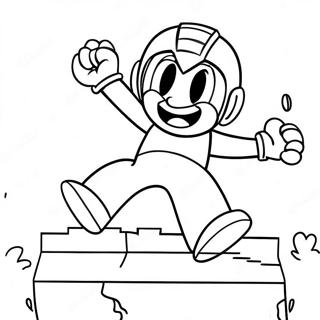 Megaman Pagine da Colorare