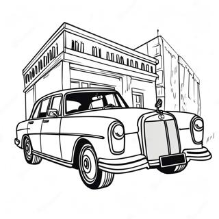Pagina Da Colorare Della Mercedes Classica 85879-26729