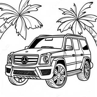 Mercedes Pagine da Colorare