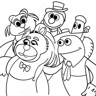 Pagina Da Colorare Dei Muppet 86284-27047