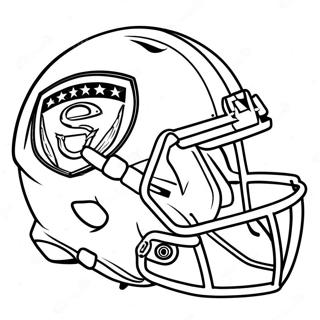 Casco Nfl Pagine da Colorare