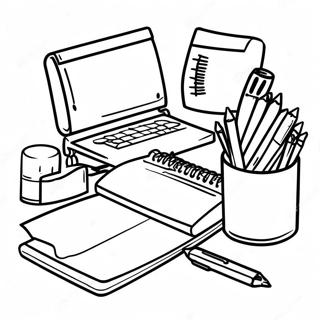 Forniture Per Ufficio Da Colorare 86649 27347